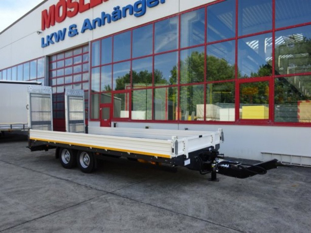 Möslein TTT 11 5,2 BR Weiß Neuer Tandemtieflader mit Breiten Rampen - Dieplader aanhangwagen: afbeelding 4 Möslein TTT 11 5,2 BR Weiß Neuer Tandemtieflader mit Breiten Rampen - Dieplader aanhangwagen: afbeelding 4