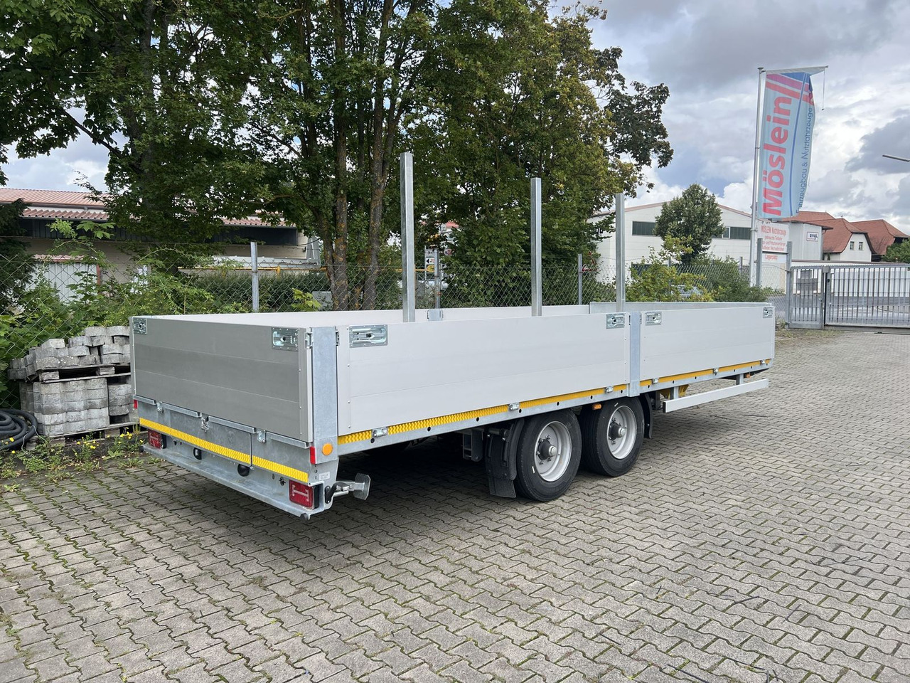 Möslein Tandem- Pritschenanhänger- Tieflader - Dieplader aanhangwagen: afbeelding 4 Möslein Tandem- Pritschenanhänger- Tieflader - Dieplader aanhangwagen: afbeelding 4