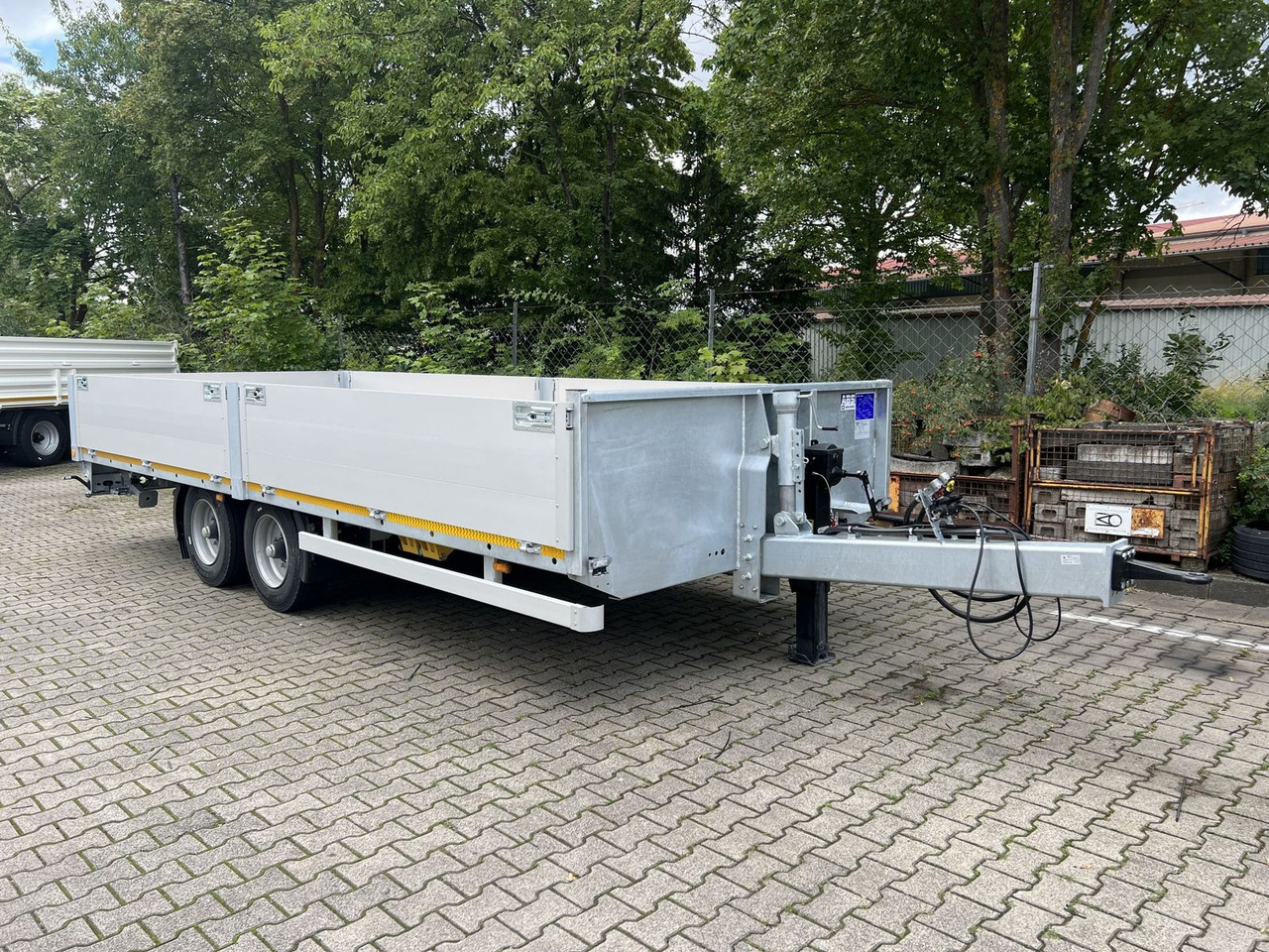 Möslein Tandem- Pritschenanhänger- Tieflader - Dieplader aanhangwagen: afbeelding 2 Möslein Tandem- Pritschenanhänger- Tieflader - Dieplader aanhangwagen: afbeelding 2