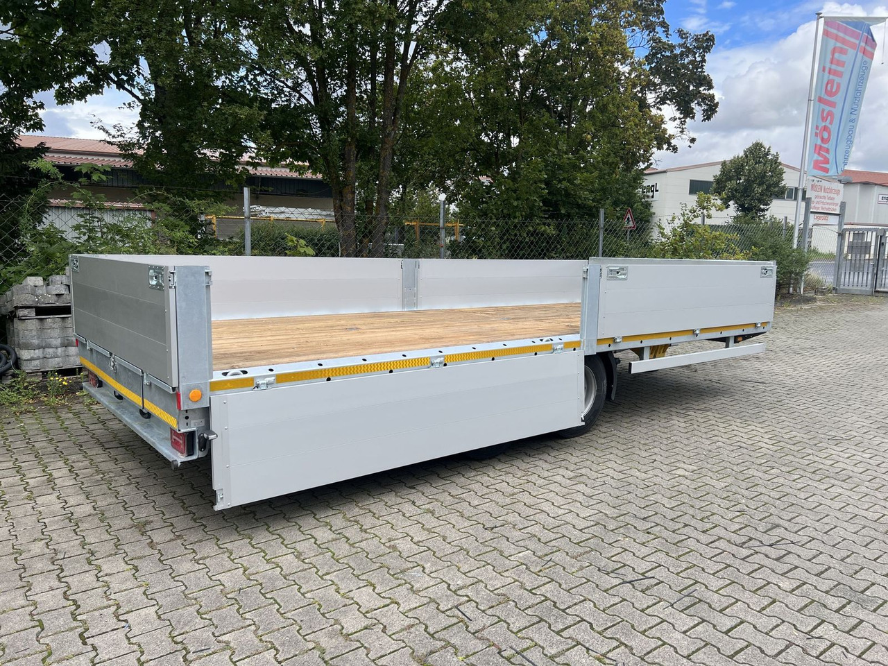 Möslein Tandem- Pritschenanhänger- Tieflader - Dieplader aanhangwagen: afbeelding 3 Möslein Tandem- Pritschenanhänger- Tieflader - Dieplader aanhangwagen: afbeelding 3