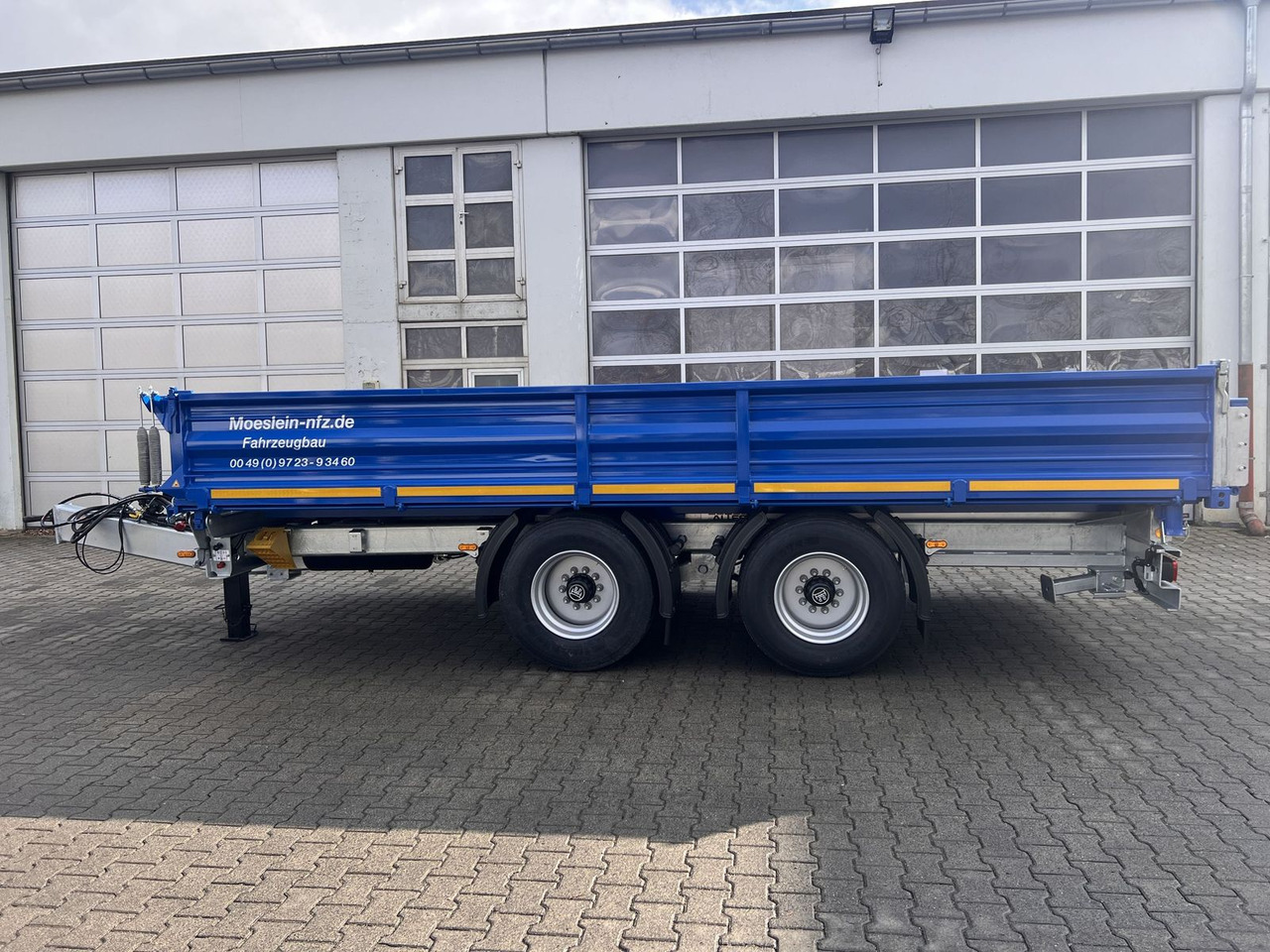 Möslein neuer 19 t Tandemkipper- Tieflader hydraulische - Kipper aanhangwagen: afbeelding 3 Möslein neuer 19 t Tandemkipper- Tieflader hydraulische - Kipper aanhangwagen: afbeelding 3