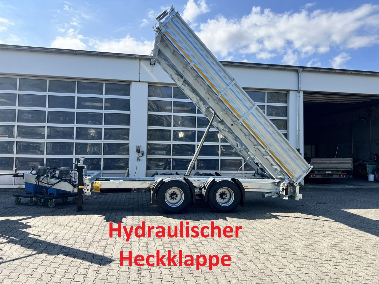 Möslein neuer 19 t Tandemkipper- Tieflader hydraulische - Kipper aanhangwagen: afbeelding 1 Möslein neuer 19 t Tandemkipper- Tieflader hydraulische - Kipper aanhangwagen: afbeelding 1