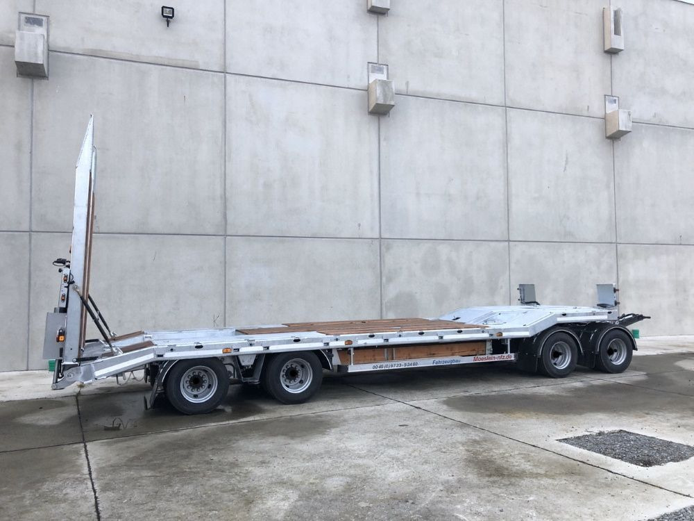 Dieplader aanhangwagen Möslein  neuer 4 Achs Tieflader hydraulischen Rampen: afbeelding 14