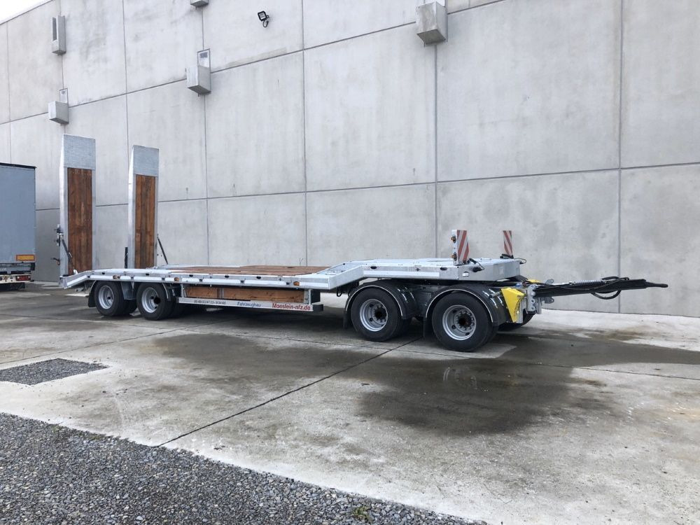Dieplader aanhangwagen Möslein  neuer 4 Achs Tieflader hydraulischen Rampen: afbeelding 13