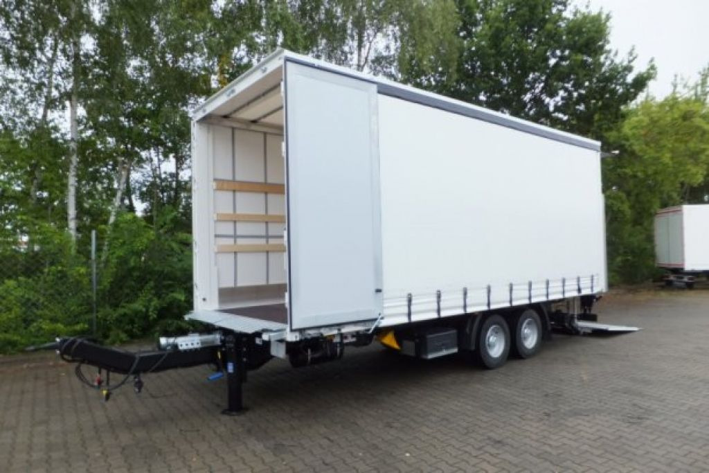 Möslein neuer Planenanhänger, Ladebordwand + Durchladba - Schuifzeilen vrachtwagen: afbeelding 2 Möslein neuer Planenanhänger, Ladebordwand + Durchladba - Schuifzeilen vrachtwagen: afbeelding 2