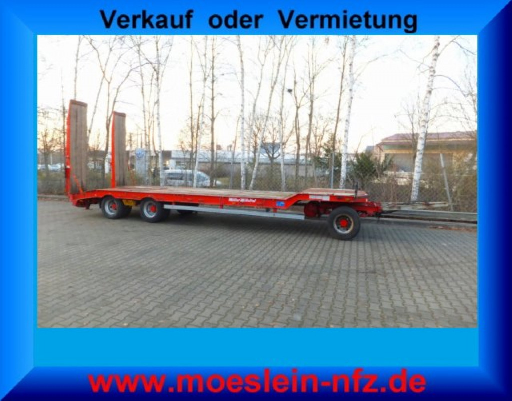 Müller Mitteltal T 3 3 Achs Tieflader- Anhänger - Dieplader aanhangwagen: afbeelding 4 Müller Mitteltal T 3 3 Achs Tieflader- Anhänger - Dieplader aanhangwagen: afbeelding 4
