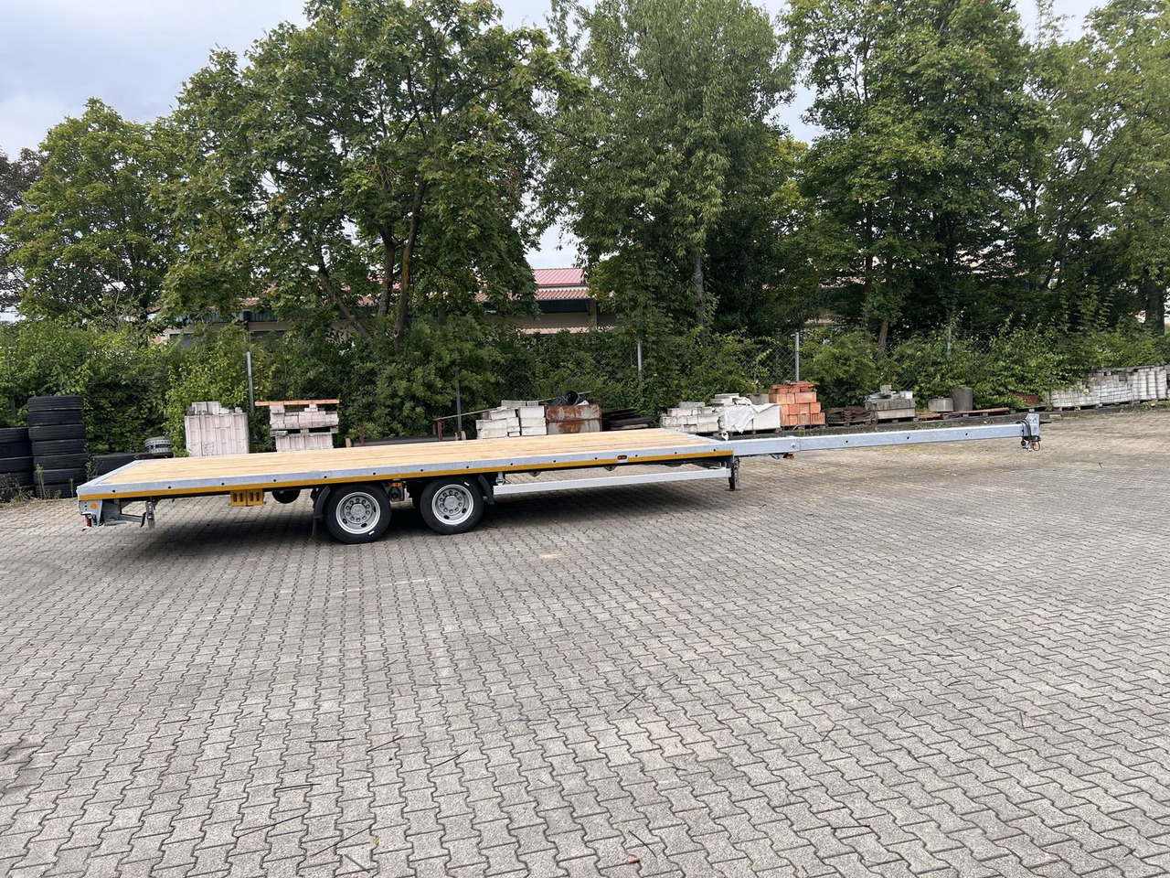 Möslein 11,9 t Tandemanhänger- Tieflader, ausziehbar - Oplegger: afbeelding 5 Möslein 11,9 t Tandemanhänger- Tieflader, ausziehbar - Oplegger: afbeelding 5