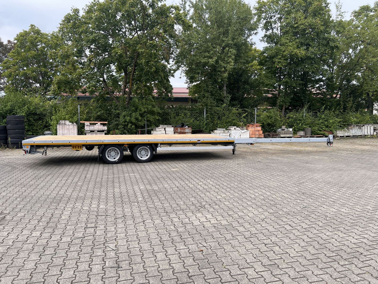 Möslein 13,9 t Tandemanhänger- Tieflader, ausziehbar - Oplegger: afbeelding 4 Möslein 13,9 t Tandemanhänger- Tieflader, ausziehbar - Oplegger: afbeelding 4