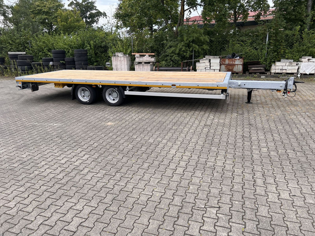 Möslein 13,9 t Tandemanhänger- Tieflader, ausziehbarLuf - Oplegger: afbeelding 2 Möslein 13,9 t Tandemanhänger- Tieflader, ausziehbarLuf - Oplegger: afbeelding 2