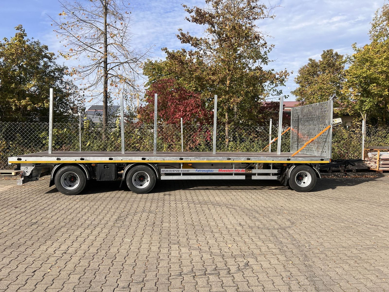 Möslein 3 Achs Jumbo- Plato- Anhänger 10,50 m, Mega - Oplegger: afbeelding 2 Möslein 3 Achs Jumbo- Plato- Anhänger 10,50 m, Mega - Oplegger: afbeelding 2