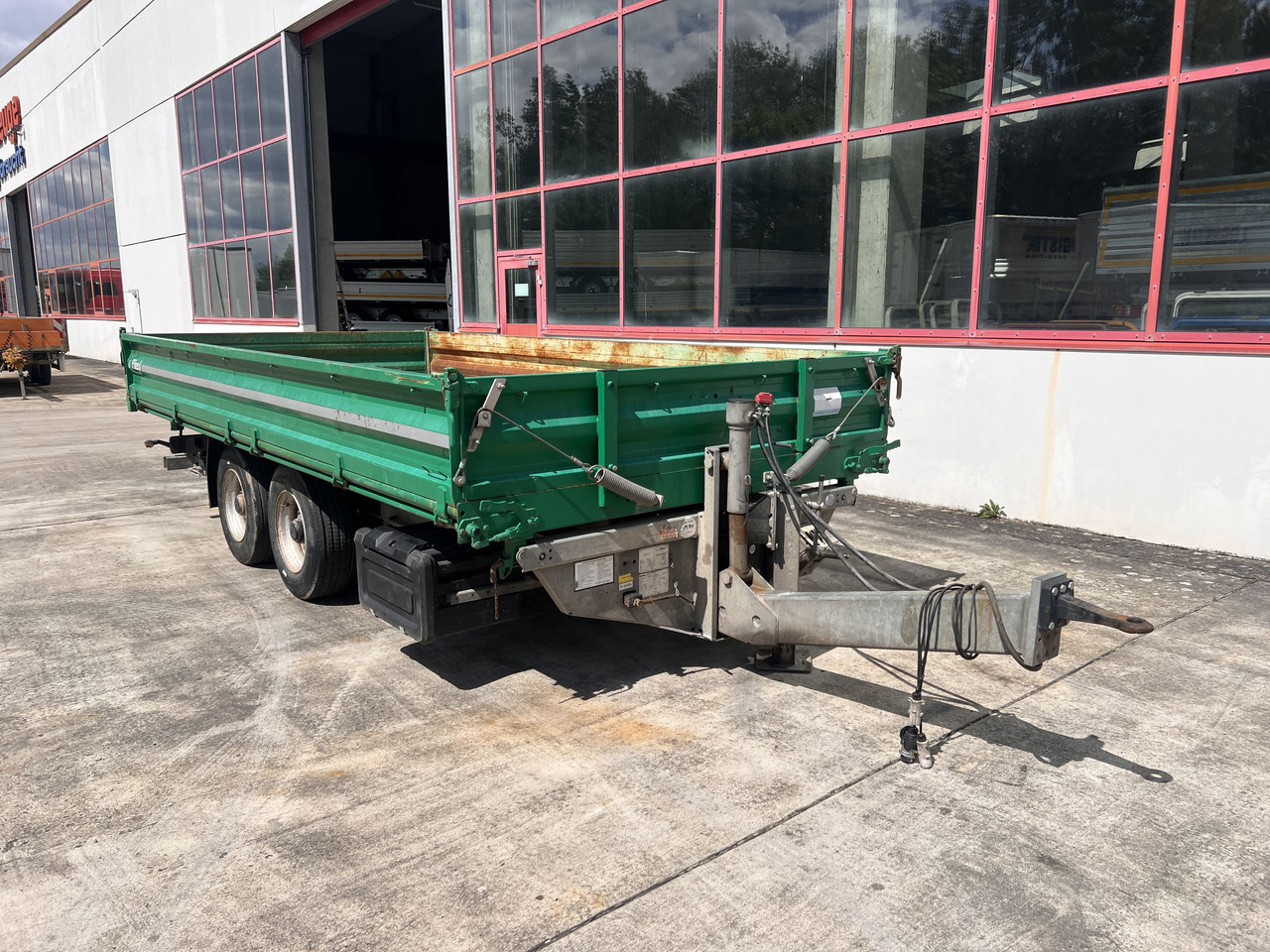 TK Tandemkipper- Tieflader, wenig Benutzt - Kipper aanhangwagen: afbeelding 3 TK Tandemkipper- Tieflader, wenig Benutzt - Kipper aanhangwagen: afbeelding 3