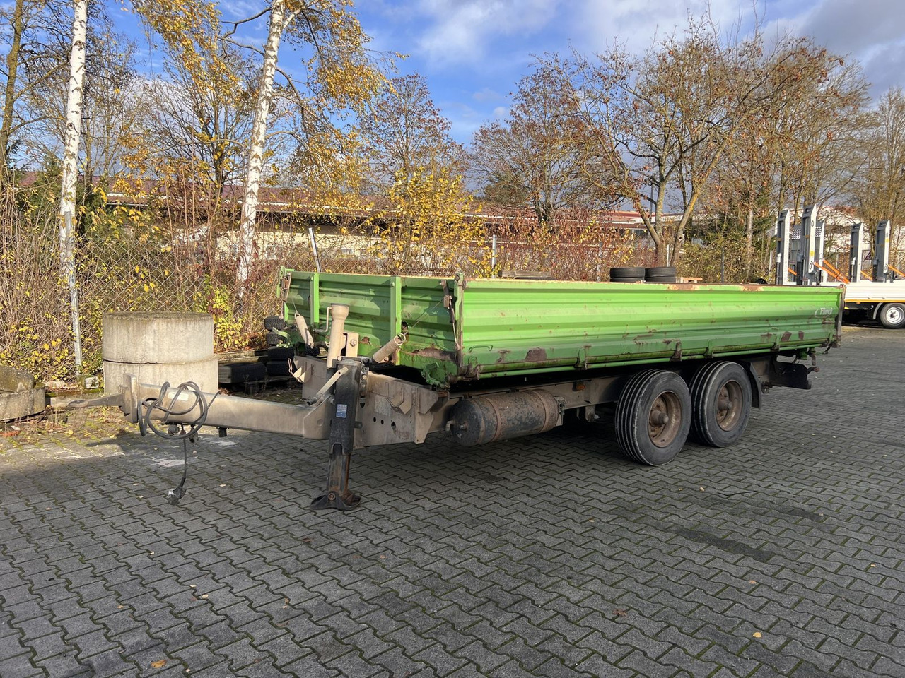 Tandemkipper- Tieflader - Kipper aanhangwagen: afbeelding 2 Tandemkipper- Tieflader - Kipper aanhangwagen: afbeelding 2