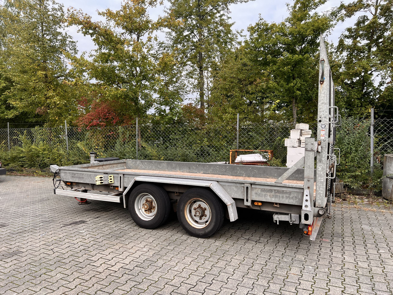 Tt Tandemtieflader - Dieplader aanhangwagen: afbeelding 3 Tt Tandemtieflader - Dieplader aanhangwagen: afbeelding 3