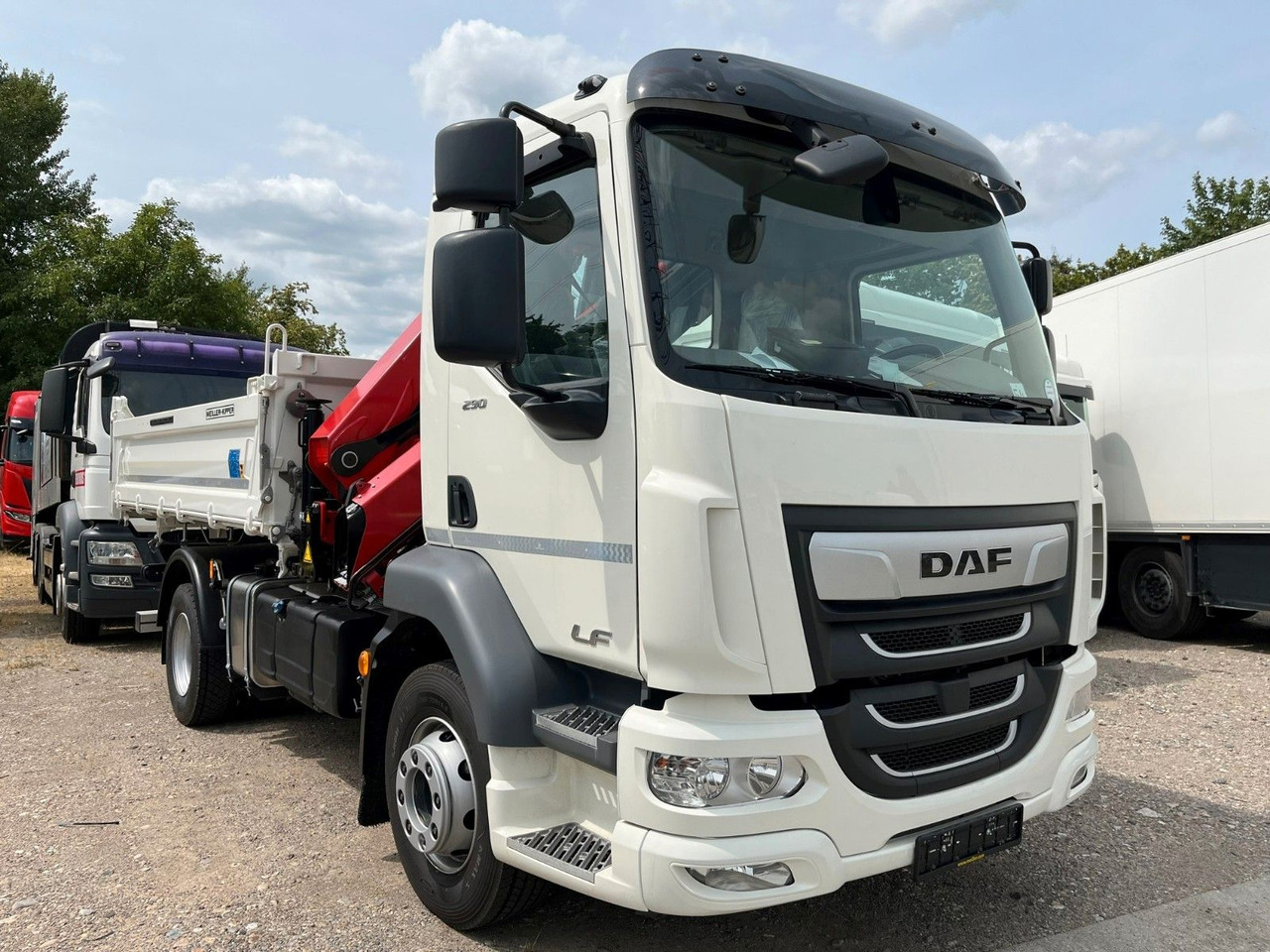 DAF LF 290 16t Meiller Krankipper Tageszulassung DAF LF 290 16t Meiller Krankipper Tageszulassung - Kipper vrachtwagen, Kraanwagen: afbeelding 2 DAF LF 290 16t Meiller Krankipper Tageszulassung DAF LF 290 16t Meiller Krankipper Tageszulassung - Kipper vrachtwagen, Kraanwagen: afbeelding 2