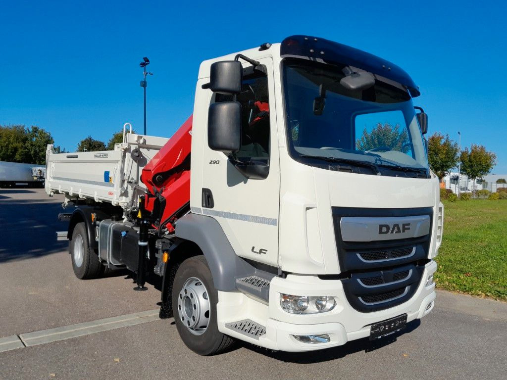 DAF LF 290 16t Meiller Krankipper Tageszulassung DAF LF 290 16t Meiller Krankipper Tageszulassung - Kipper vrachtwagen, Kraanwagen: afbeelding 1 DAF LF 290 16t Meiller Krankipper Tageszulassung DAF LF 290 16t Meiller Krankipper Tageszulassung - Kipper vrachtwagen, Kraanwagen: afbeelding 1