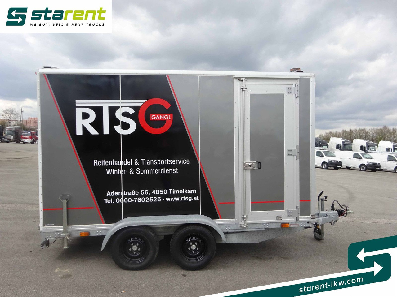 Agados Koffer, M&B Mobile Reifenmontiermaschine - Gesloten aanhangwagen: afbeelding 4 Agados Koffer, M&B Mobile Reifenmontiermaschine - Gesloten aanhangwagen: afbeelding 4