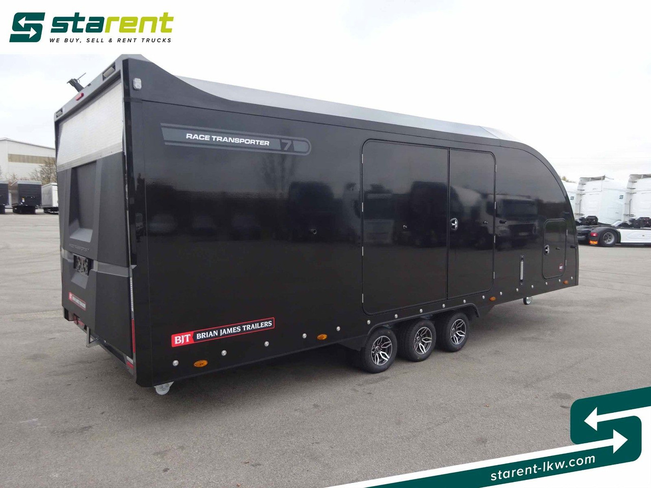 Brian James Race Transporter 7, Seilwinde, elektr. Klappe - Autotransport aanhangwagen: afbeelding 5 Brian James Race Transporter 7, Seilwinde, elektr. Klappe - Autotransport aanhangwagen: afbeelding 5