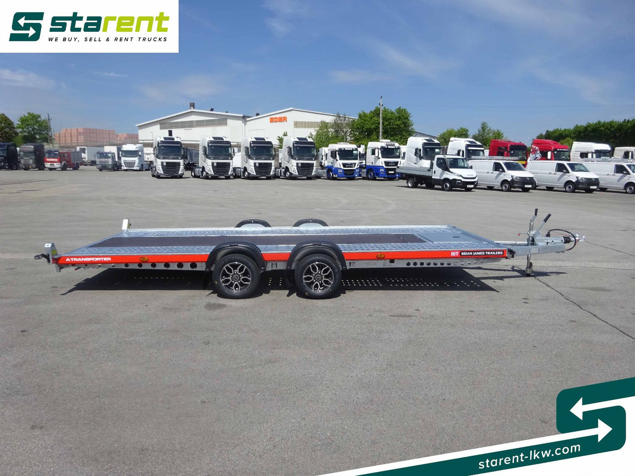 Brian James Trailers A-Transporter, Rampen, Alufelgen - Autotransport aanhangwagen: afbeelding 4 Brian James Trailers A-Transporter, Rampen, Alufelgen - Autotransport aanhangwagen: afbeelding 4