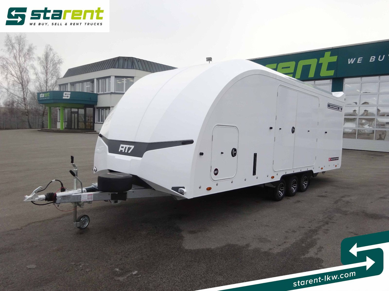 Brian James Trailers Race Transporter 7, Seilwinde - Autotransport aanhangwagen: afbeelding 1 Brian James Trailers Race Transporter 7, Seilwinde - Autotransport aanhangwagen: afbeelding 1