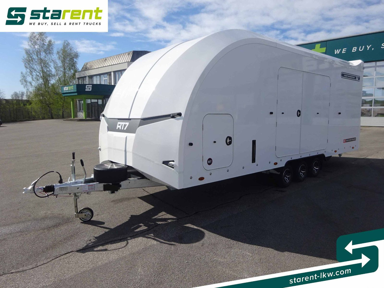 Brian James Trailers Race Transporter 7, Seilwinde - Autotransport aanhangwagen: afbeelding 1 Brian James Trailers Race Transporter 7, Seilwinde - Autotransport aanhangwagen: afbeelding 1
