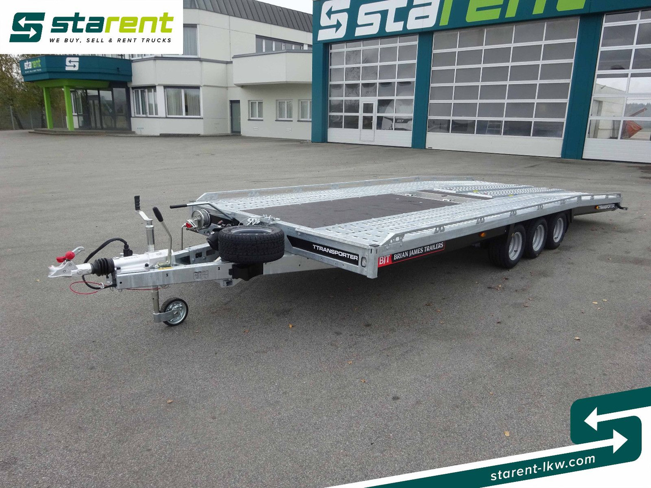Brian James Trailers T-Transporter, Rampen, Kippbar - Autotransport aanhangwagen: afbeelding 1 Brian James Trailers T-Transporter, Rampen, Kippbar - Autotransport aanhangwagen: afbeelding 1