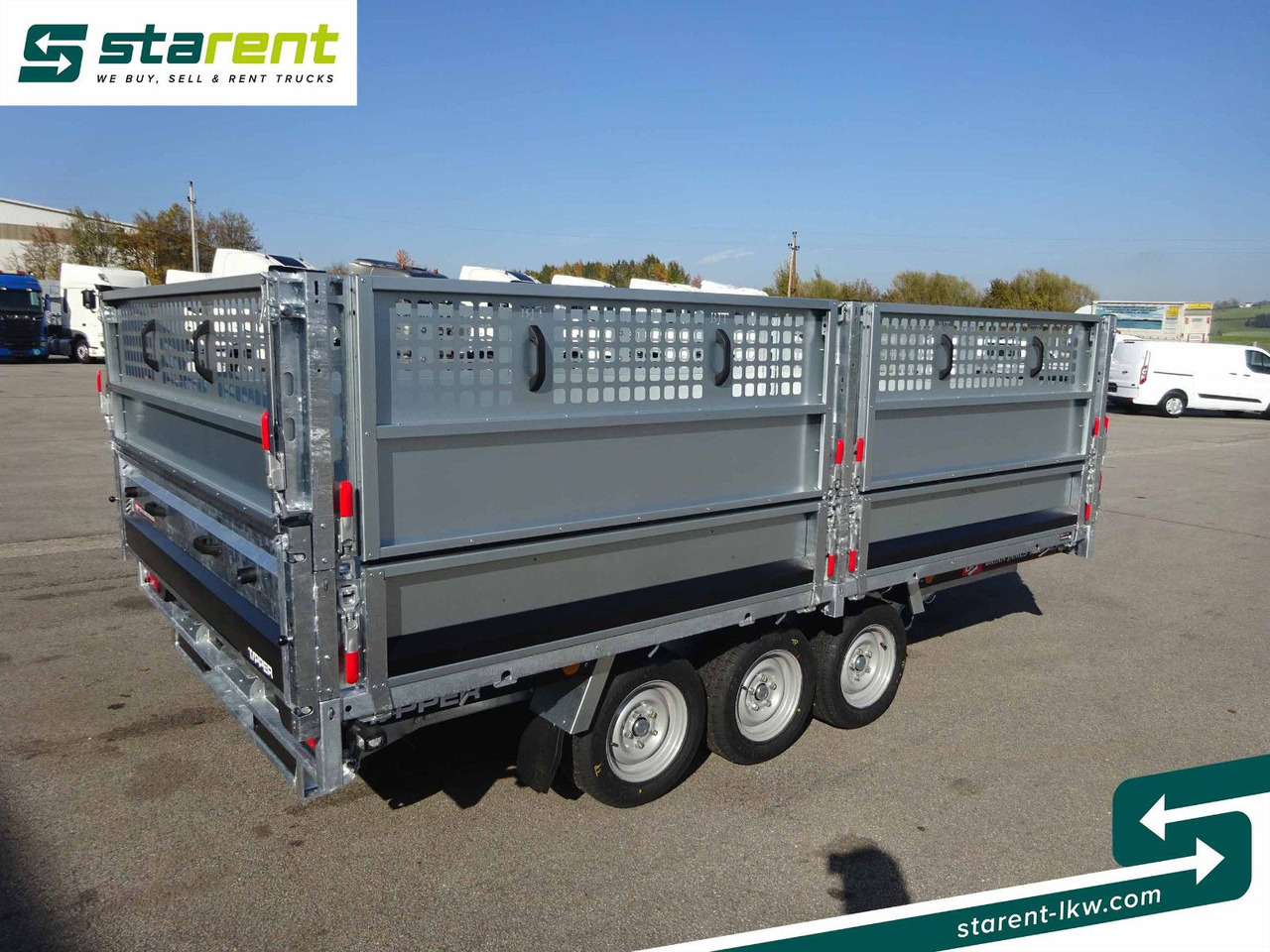 Brian James Trailers Tipper, Elektrisch Kippbar, Rampen - Open/ Plateau aanhangwagen: afbeelding 5 Brian James Trailers Tipper, Elektrisch Kippbar, Rampen - Open/ Plateau aanhangwagen: afbeelding 5