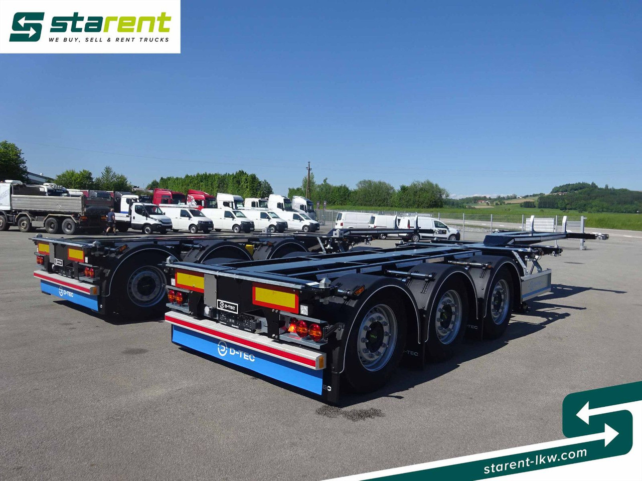 D-TEC Flexitrailer LS Containerchassis ADR, Liftachse - Containertransporter/ Wissellaadbak oplegger: afbeelding 5 D-TEC Flexitrailer LS Containerchassis ADR, Liftachse - Containertransporter/ Wissellaadbak oplegger: afbeelding 5