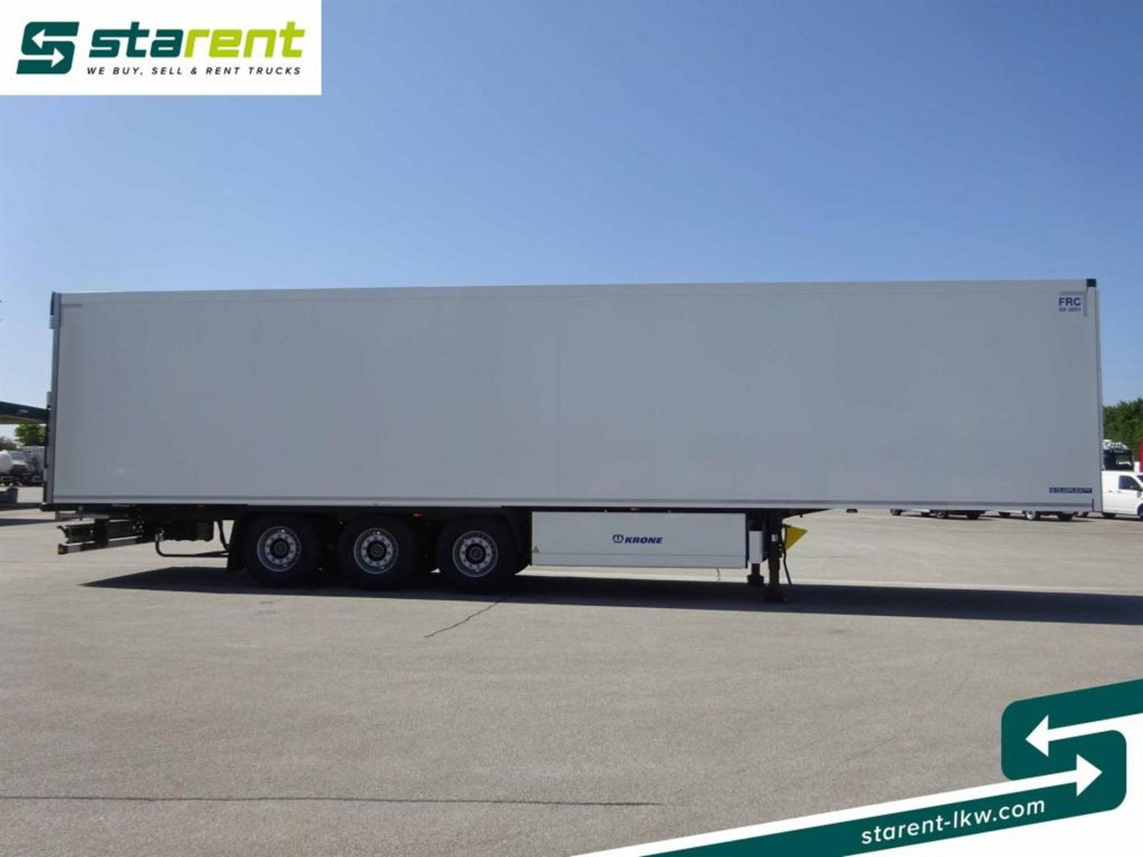 Krone Carrier Vector 1550 Blumenbreit Liftachse - Koelwagen oplegger: afbeelding 4 Krone Carrier Vector 1550 Blumenbreit Liftachse - Koelwagen oplegger: afbeelding 4