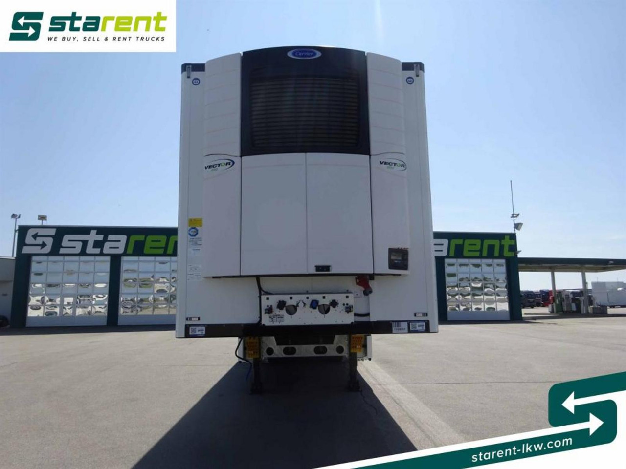 Krone Carrier Vector 1550 Blumenbreit Liftachse - Koelwagen oplegger: afbeelding 2 Krone Carrier Vector 1550 Blumenbreit Liftachse - Koelwagen oplegger: afbeelding 2