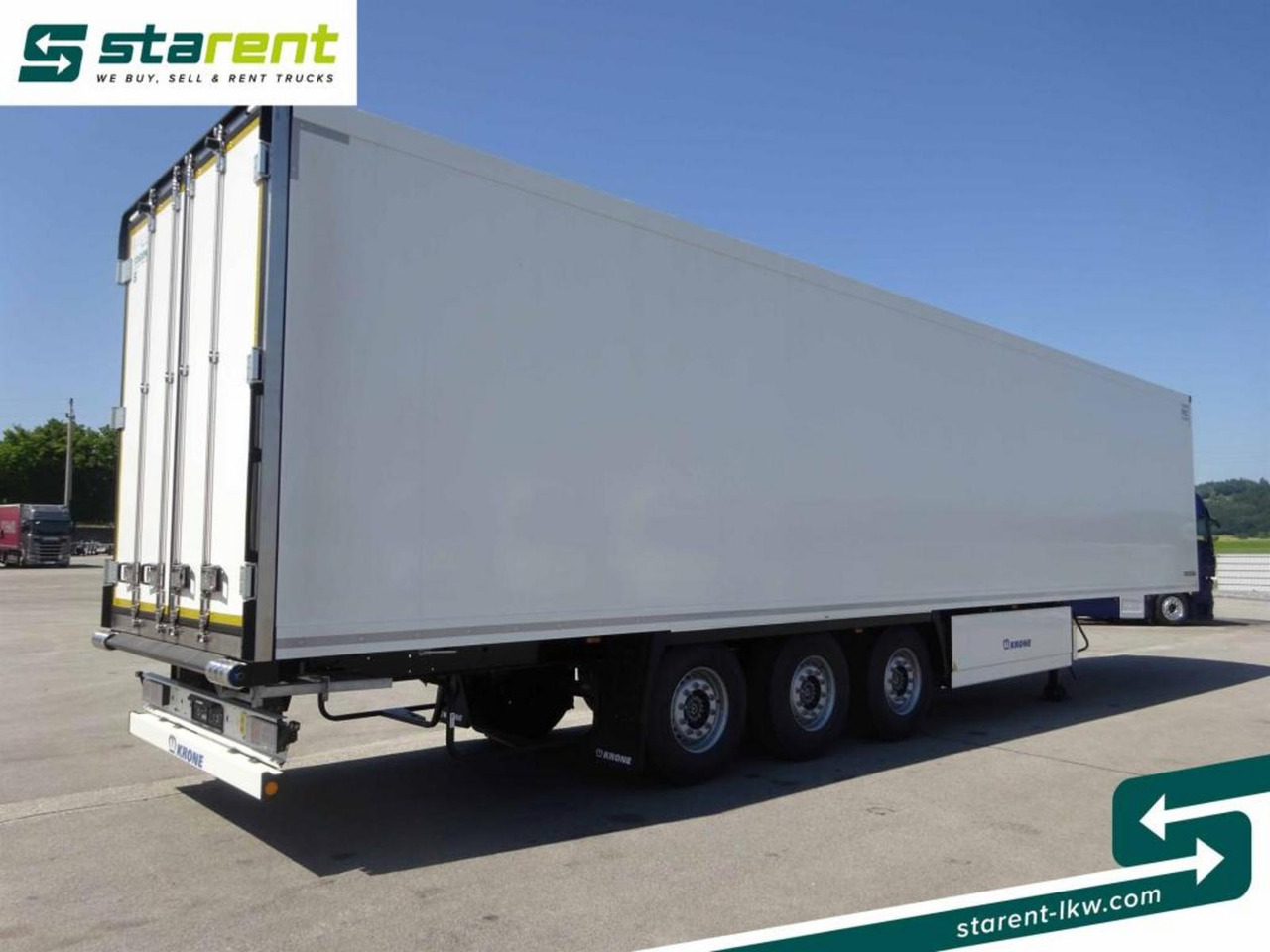 Krone Carrier Vector 1550 Blumenbreit Liftachse - Koelwagen oplegger: afbeelding 5 Krone Carrier Vector 1550 Blumenbreit Liftachse - Koelwagen oplegger: afbeelding 5