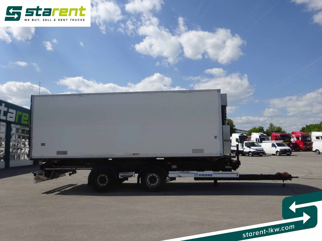 Krone Jumbotandemlafette, BDF Wechselrahmen - Koelwagen aanhangwagen: afbeelding 4 Krone Jumbotandemlafette, BDF Wechselrahmen - Koelwagen aanhangwagen: afbeelding 4