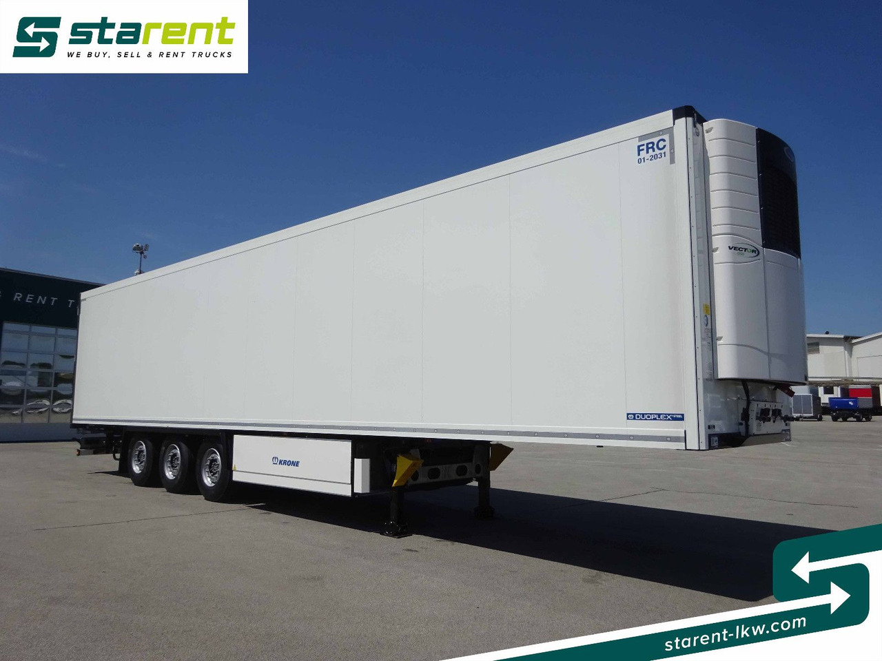 Krone Thermotrailer Carrier Vector 1550, Zurrleisten - Koelwagen oplegger: afbeelding 3 Krone Thermotrailer Carrier Vector 1550, Zurrleisten - Koelwagen oplegger: afbeelding 3