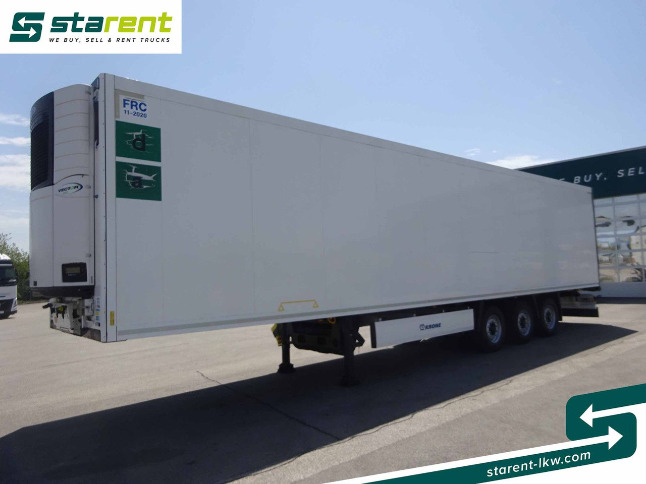 Krone Thermotrailer, Carrier Vector 1950, Doppelstock - Koelwagen oplegger: afbeelding 1 Krone Thermotrailer, Carrier Vector 1950, Doppelstock - Koelwagen oplegger: afbeelding 1