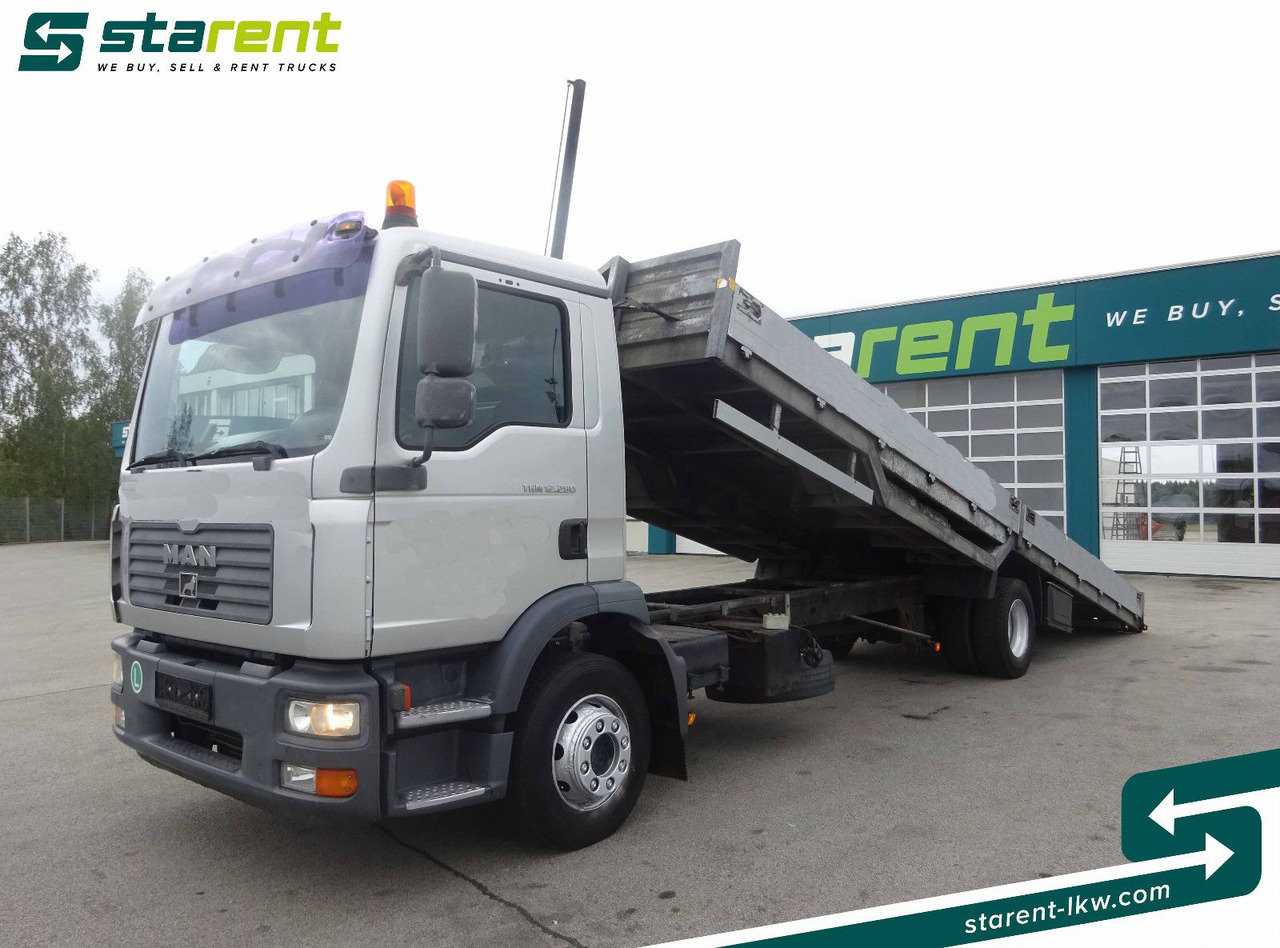 MAN TGM 12.280, Fahrzeugtransporter, kippbar - Autovrachtwagen vrachtwagen: afbeelding 1 MAN TGM 12.280, Fahrzeugtransporter, kippbar - Autovrachtwagen vrachtwagen: afbeelding 1