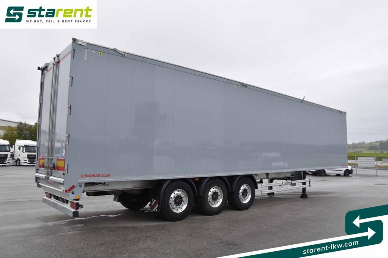 Schwarzmüller Schubbodenauflieger 10mm elektrisches Verdeck 91m³ - Schuifvloer oplegger: afbeelding 5 Schwarzmüller Schubbodenauflieger 10mm elektrisches Verdeck 91m³ - Schuifvloer oplegger: afbeelding 5