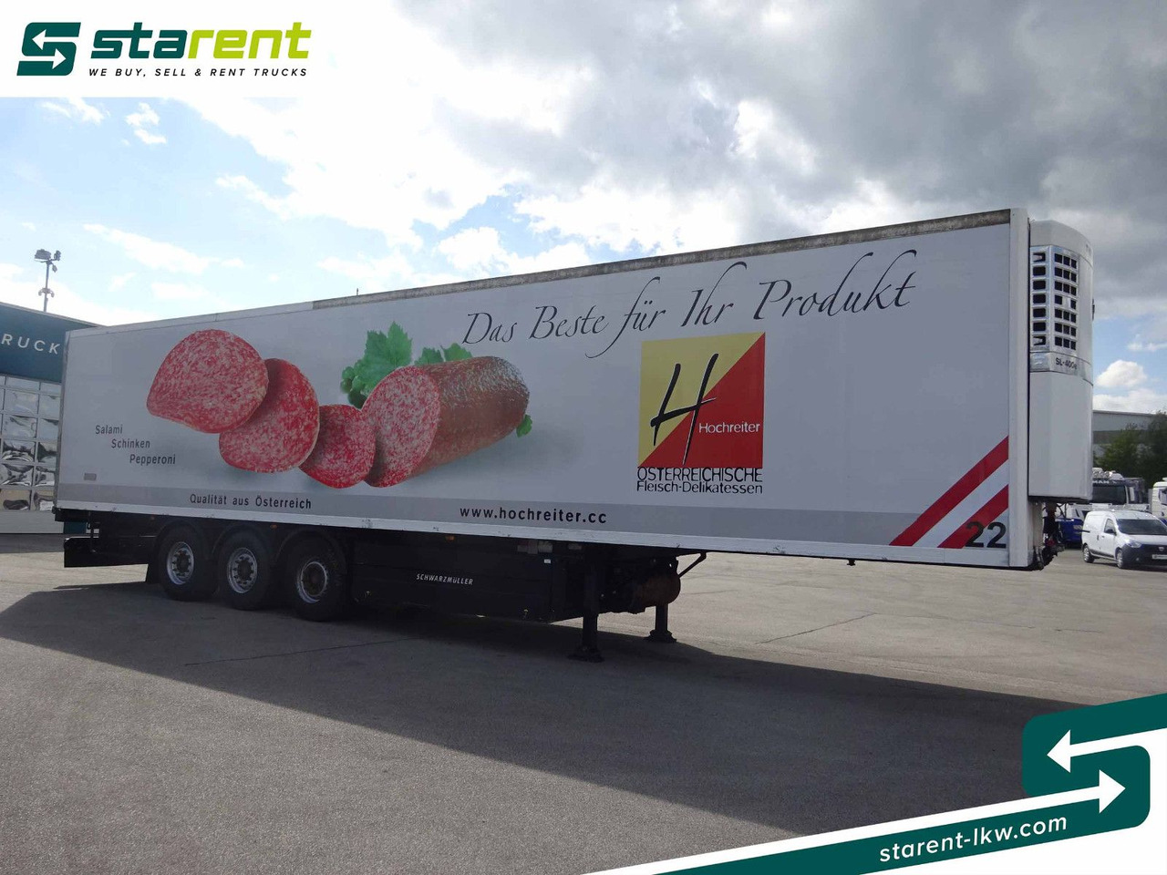 Schwarzmüller Thermotrailer, Thermo King SL400, Liftachse, SAF - Koelwagen oplegger: afbeelding 3 Schwarzmüller Thermotrailer, Thermo King SL400, Liftachse, SAF - Koelwagen oplegger: afbeelding 3