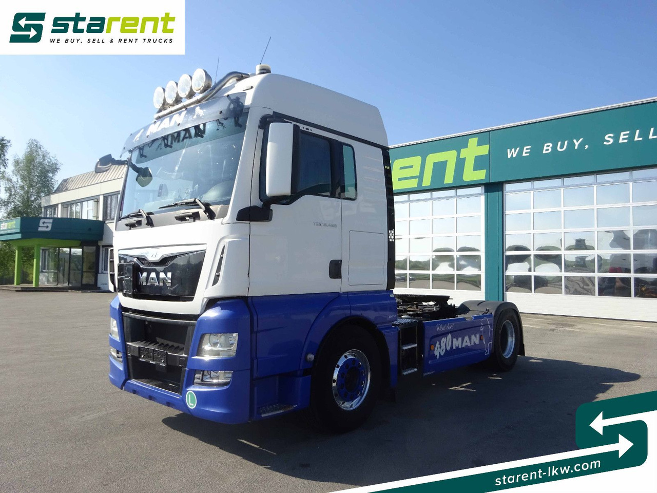 MAN TGX 18.480, 2 Leiter Hydraulik, Retarder, ADR - Trekker: afbeelding 1 MAN TGX 18.480, 2 Leiter Hydraulik, Retarder, ADR - Trekker: afbeelding 1