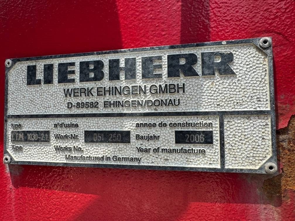 Alle terrein kraan Liebherr LTM 1030-2.1 ( WITH JIB ): afbeelding 13 Alle terrein kraan Liebherr LTM 1030-2.1 ( WITH JIB ): afbeelding 13