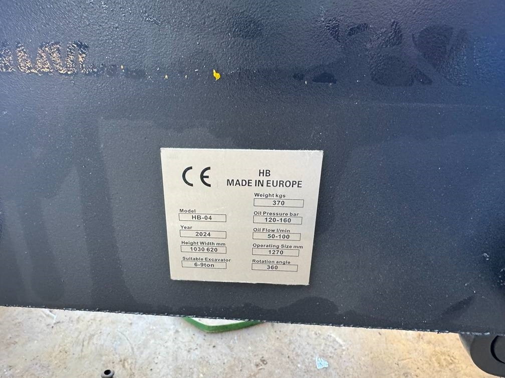 Nieuw Grijper voor Bouwmachine hb -04 grap unused: afbeelding 7