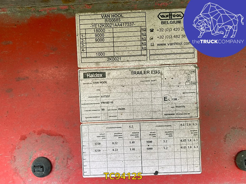 Van Hool - Koelwagen aanhangwagen: afbeelding 4 Van Hool - Koelwagen aanhangwagen: afbeelding 4