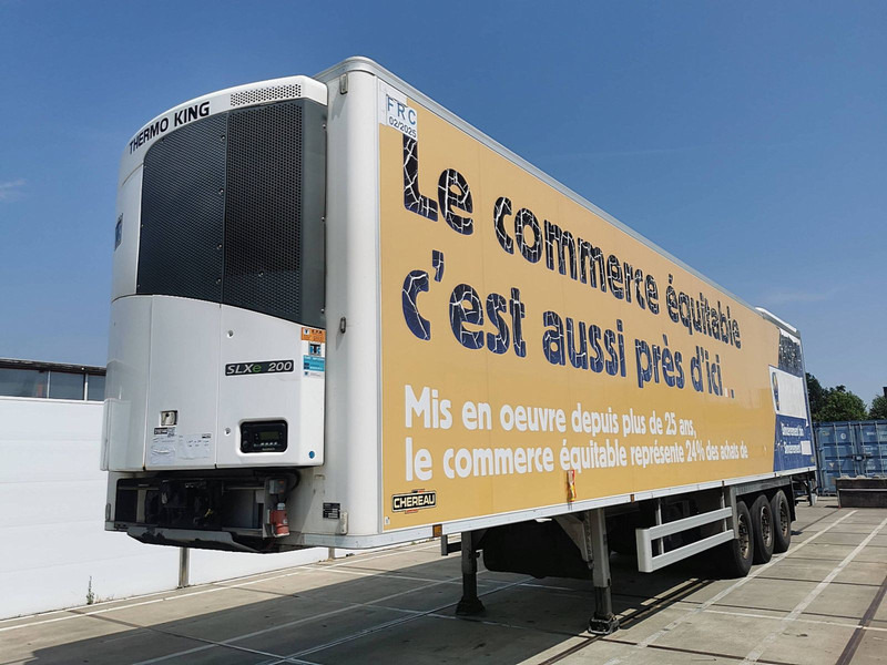 Chereau FRIGO TK SLX 200,D+E,lift - Koelwagen oplegger: afbeelding 1 Chereau FRIGO TK SLX 200,D+E,lift - Koelwagen oplegger: afbeelding 1
