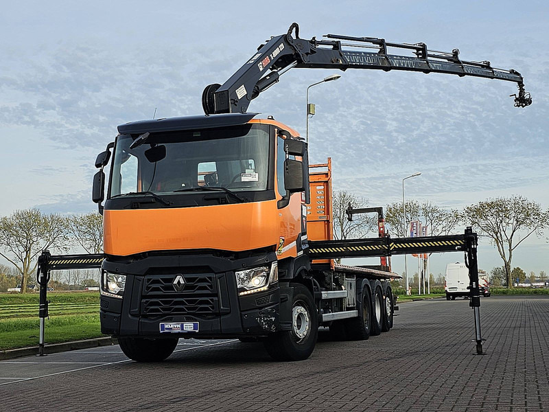 Renault C 430 HIAB 228 E5 - Vrachtwagen met open laadbak, Kraanwagen: afbeelding 1 Renault C 430 HIAB 228 E5 - Vrachtwagen met open laadbak, Kraanwagen: afbeelding 1