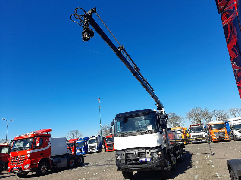 Vrachtwagen met open laadbak, Kraanwagen Renault C 430 HIAB 228ES5: afbeelding 19