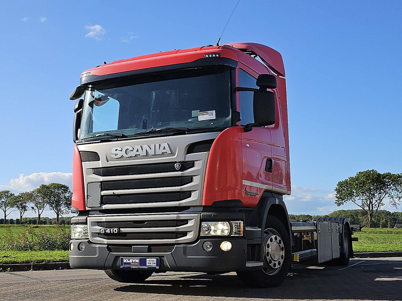 Scania G410 4X2 RETARDER WB550 - Containertransporter/ Wissellaadbak vrachtwagen: afbeelding 1 Scania G410 4X2 RETARDER WB550 - Containertransporter/ Wissellaadbak vrachtwagen: afbeelding 1
