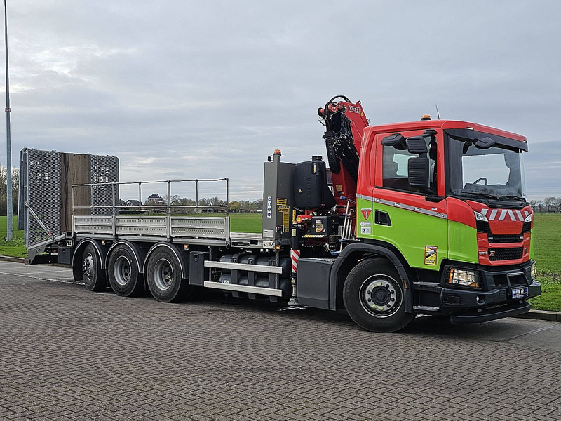 Scania P410 CNG,FASSI F235 - Vrachtwagen met open laadbak, Kraanwagen: afbeelding 5 Scania P410 CNG,FASSI F235 - Vrachtwagen met open laadbak, Kraanwagen: afbeelding 5