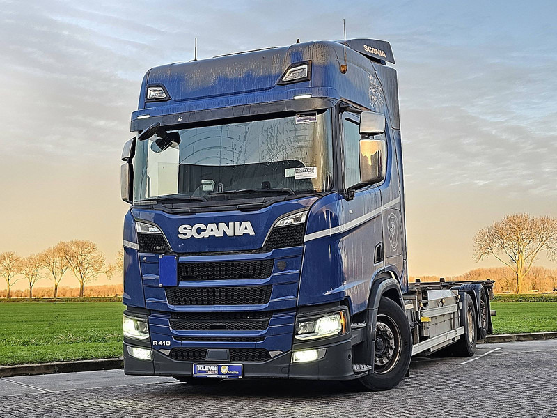 Scania R410 CNG - Containertransporter/ Wissellaadbak vrachtwagen: afbeelding 1 Scania R410 CNG - Containertransporter/ Wissellaadbak vrachtwagen: afbeelding 1