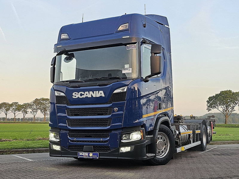 Scania R410 LNG - Containertransporter/ Wissellaadbak vrachtwagen: afbeelding 1 Scania R410 LNG - Containertransporter/ Wissellaadbak vrachtwagen: afbeelding 1