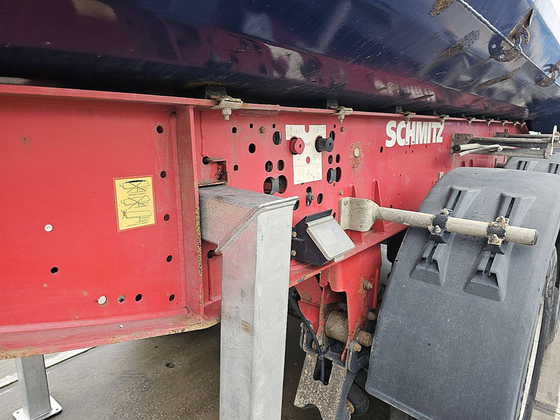 Kipper oplegger Schmitz Cargobull SKI 24 SL 7.2 STEEL HALFPIPE ALCOA SAF: afbeelding 9