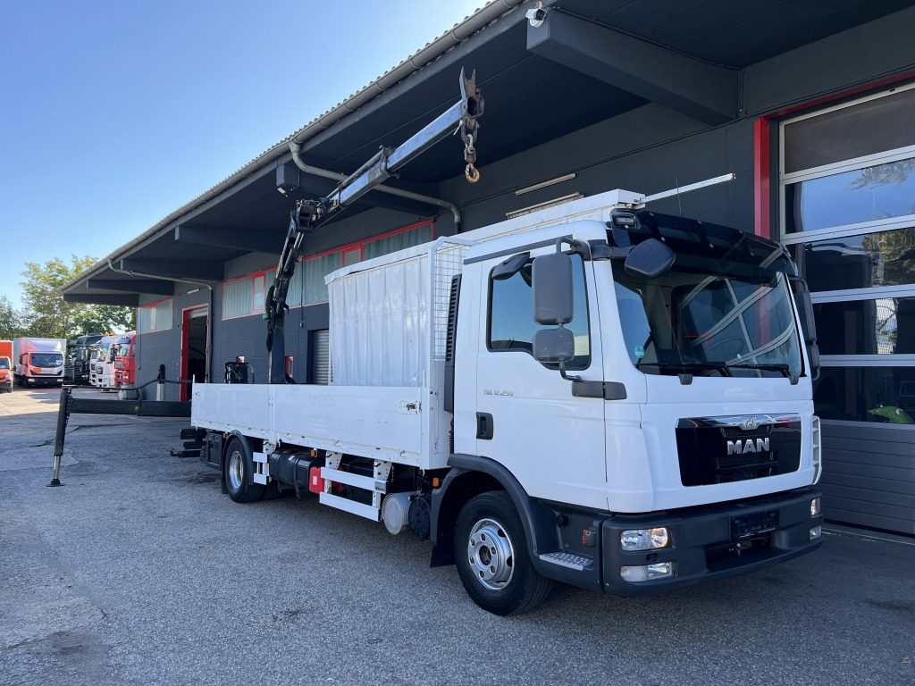 MAN TGL 12.250 6m Glasreff Palfinger PK-8501K Klima - Vrachtwagen met open laadbak, Kraanwagen: afbeelding 5 MAN TGL 12.250 6m Glasreff Palfinger PK-8501K Klima - Vrachtwagen met open laadbak, Kraanwagen: afbeelding 5