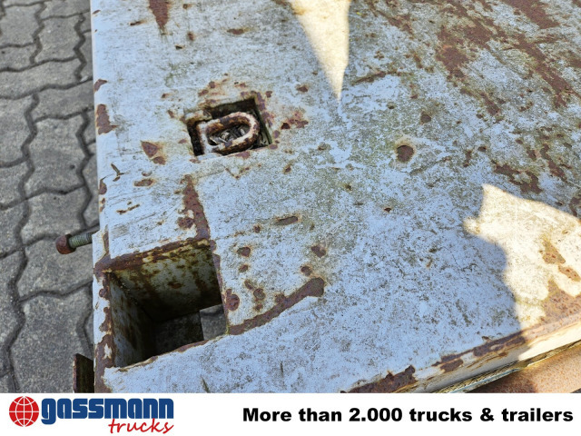 Abrollcontainer Plattform mit Rungen - Haakarm container: afbeelding 2 Abrollcontainer Plattform mit Rungen - Haakarm container: afbeelding 2